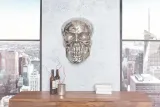 invicta-dekoracja-scienna-skull-srebrna
