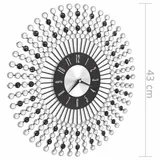 zegar-scienny-metal-43cm-czarny-stan-nowy