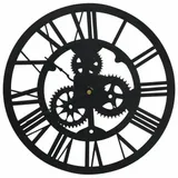 zegar-scienny-czarny-30cm-akrylowy-stan-nowy