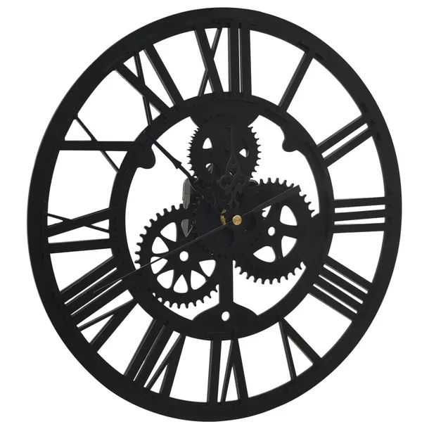 zegar-scienny-czarny-30cm-akrylowy-stan-nowy