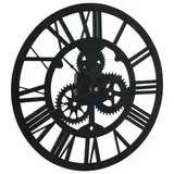 zegar-scienny-czarny-30cm-akrylowy-stan-nowy