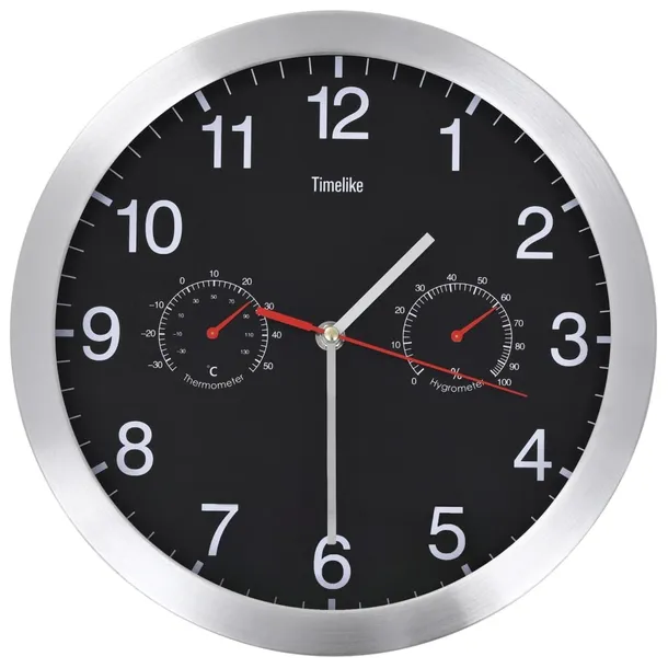 zegar-scienny-z-termometrem-30cm-czarny