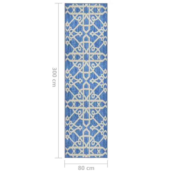 dywanik-niebieski-80x300cm-stan-nowy