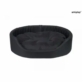 amiplay-legowisko-owalne-basic-czarne-rozmiar-l