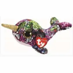 ty-36675-cekinowy-narwal-calypso-15cm