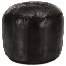puf-czarny-40x35-cm-prawdziwa-kozia-skora
