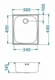 alveus-basic-10-zlewozmywak-stalowy-len-stan-nowy-material-wykonania-stal