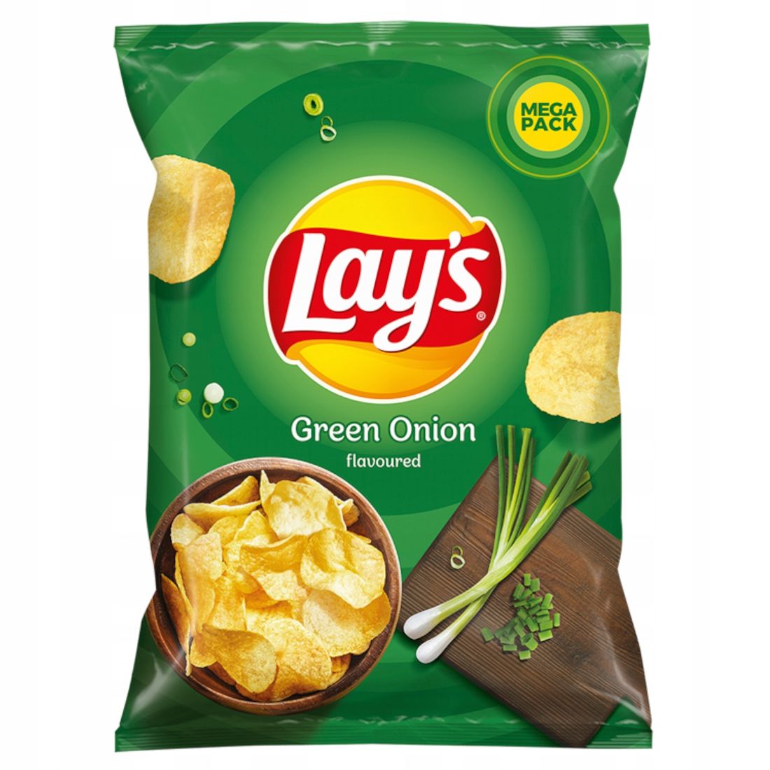 Lay's Lays Green Onion Chipsy zielona cebulka 215g ERLI.pl