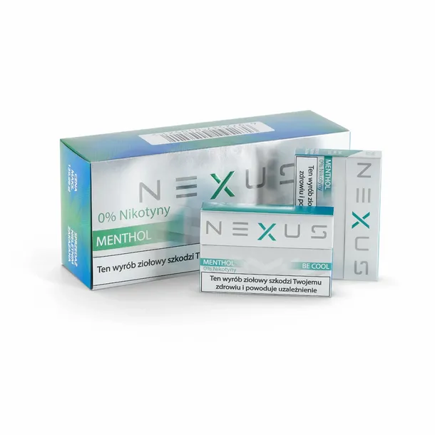 NEXUS MENTHOL FREE. Bezdymne wkłady do podgrzewaczy typu IQOS