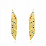gnoce-kolczyki-feather-ear-studs