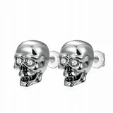 gnoce-kolczyki-silver-skull-studs-stan-nowy