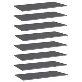polki-na-ksiazki-8-szt-wysoki-polysk-szare-80x30x15-cm