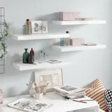 polki-scienne-4-szt-wysoki-polysk-biale-60x235x38cm-mdf-stan-nowy