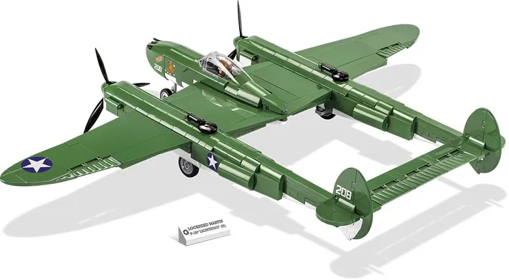 cobi-5726-samolot-lockheed-p-38-h-lightning-klocki-wiek-dziecka-8-lat