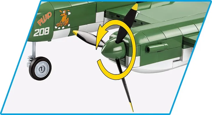cobi-5726-samolot-lockheed-p-38-h-lightning-klocki-rodzaj-zestaw
