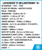 cobi-5726-samolot-lockheed-p-38-h-lightning-klocki-liczba-elementow-545