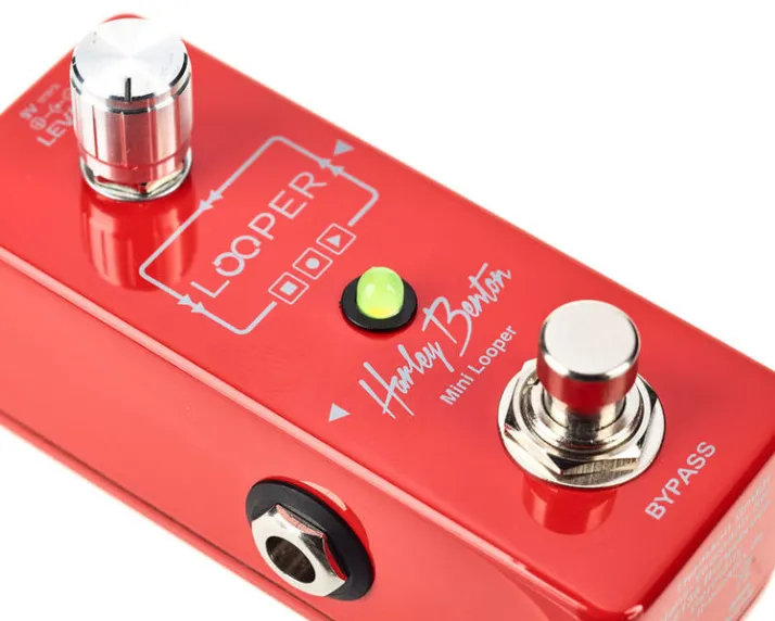efekt-gitarowy-harley-benton-mini-looper-phrase-sampler-waga-z-opakowaniem-0-35-kg-stan-nowy