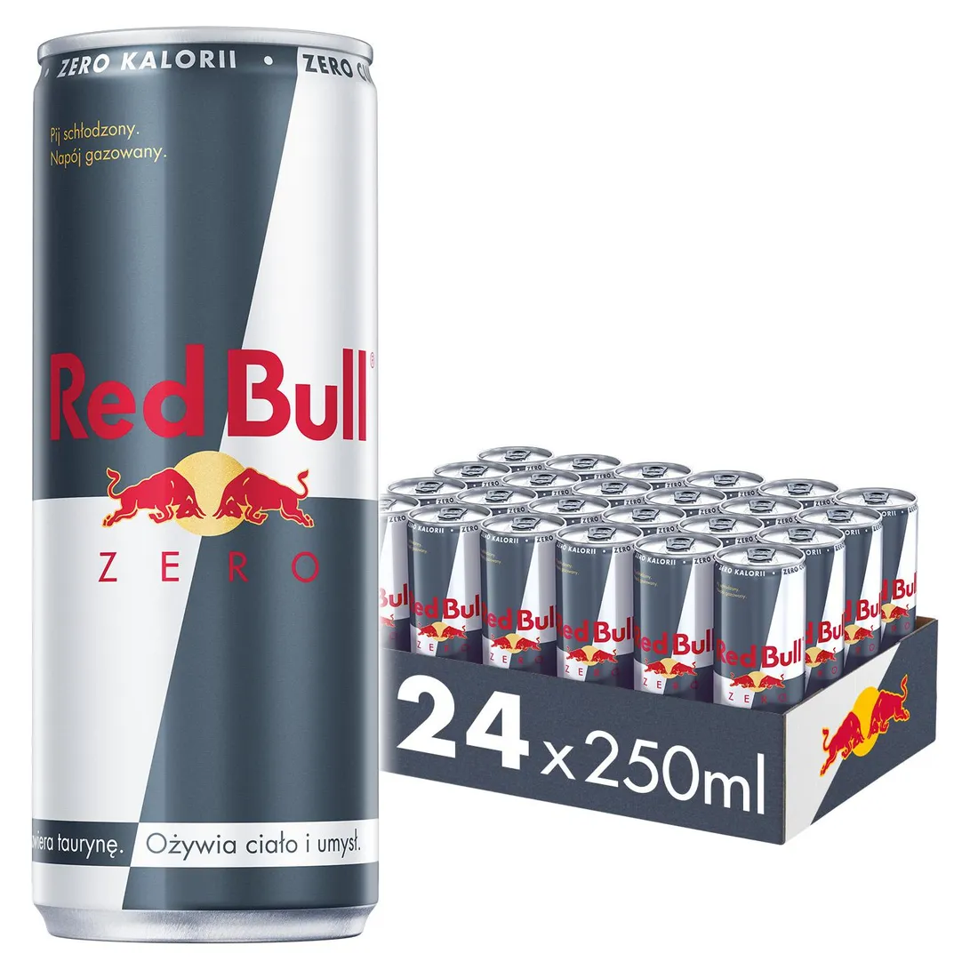 Red Bull Zero Napój Energetyczny 24x250ml puszka – 123129928