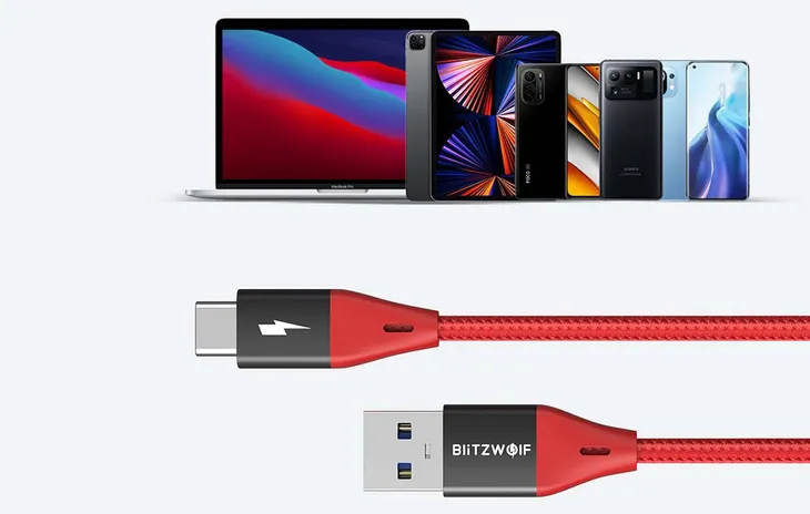 kabel-usb-do-usb-c-blitzwolf-bw-tc22-3a-20w-stan-nowy