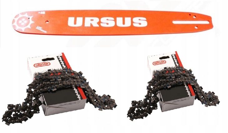 Prowadnica URSUS 35cm + 2 łańcuchy OREGON 325 1,5