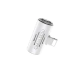 borofone-adapter-bv6-audio-lightning-na-2x-lightning-bialy