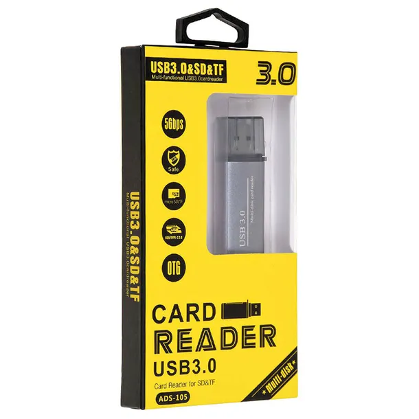 czytnik-kart-d-105-micro-sd-sd-usb-3-0-waga-z-opakowaniem-0-3-kg-stan-nowy