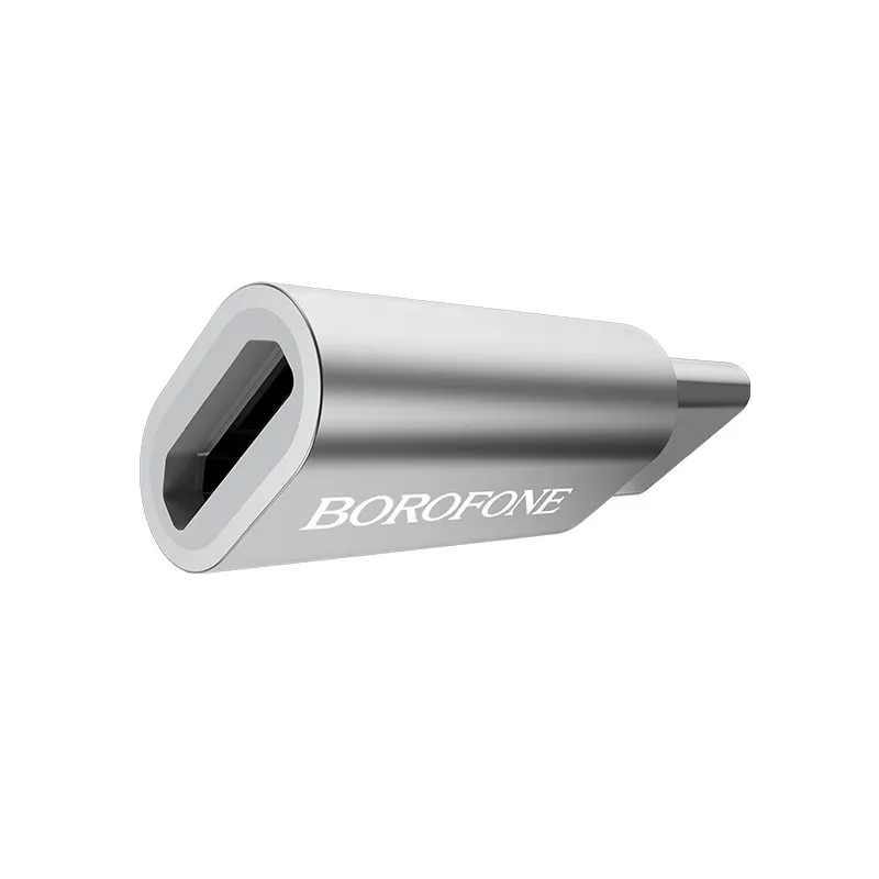 borofone-adapter-bv4-micro-usb-na-typ-c-srebrny
