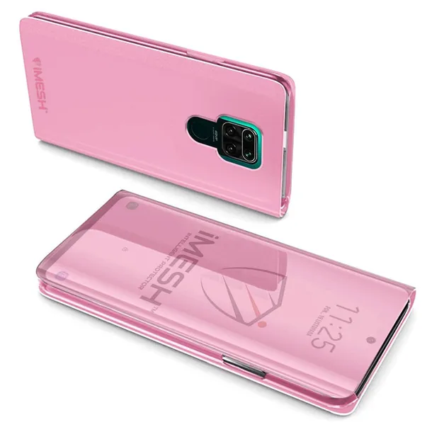 etui-do-xiaomi-redmi-note-9-imesh-view-szklo-5d-stan-nowy-kolor-czarny