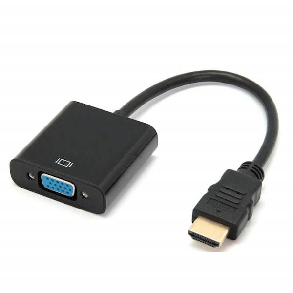 Adapter Konwerter z HDMI do VGA kabel DSUB