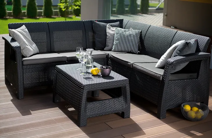 naroznik-ogrodowy-corfu-relax-set-graphite-stan-nowy