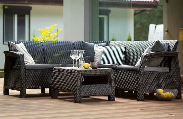 naroznik-ogrodowy-corfu-relax-set-graphite-stan-nowy