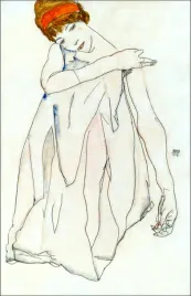 dancer-egon-schiele-plakat-30x40-cm