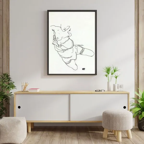 semi-dressed-model-egon-schiele-plakat-50x70-c