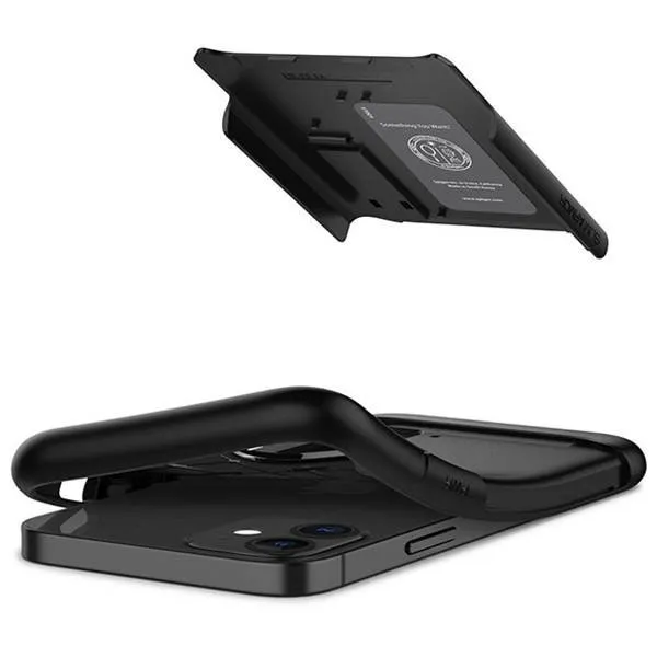 etui-do-iphone-12-mini-pokrowiec-spigen-slim-armor-kolor-czarny