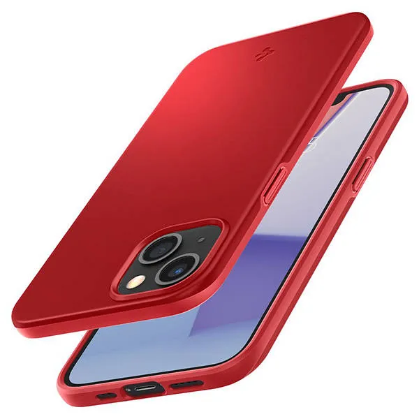 etui-do-iphone-13-mini-pokrowiec-spigen-thin-fit-kolor-czerwony