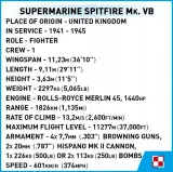 cobi-5725-samolot-supermarine-spitfire-mk-vb-stan-nowy-plec-chlopcy-dziewczynki