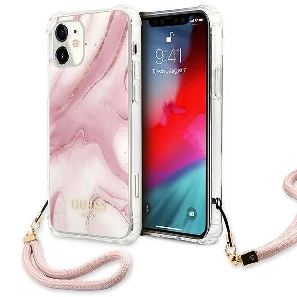 etui-do-iphone-12-mini-guess-marble-case-szklo-kolor-rozowy