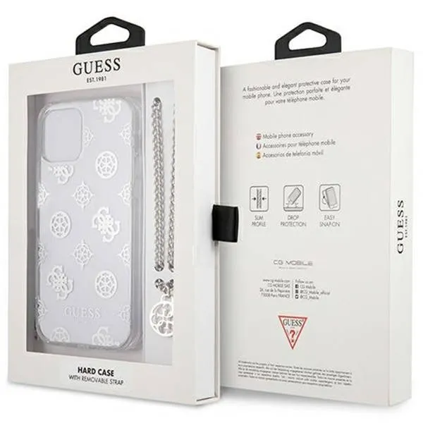 etui-do-iphone-12-pro-max-guess-peonny-chain-case-kolor-srebrny