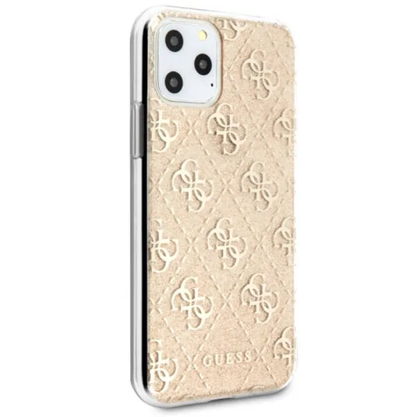 etui-do-iphone-11-pro-max-guess-4g-glitter-case-kolor-zloty