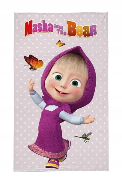 RĘCZNIK 30x50 Do Przedszkola Masza Masha Niedźwied – 5576519 - ERLI.pl