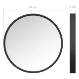 lustro-scienne-czarne-30-cm-stan-nowy-ksztalt-inny