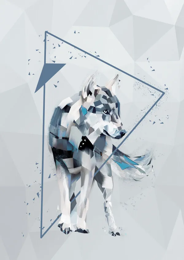 wilk-plakat-60x80-cm