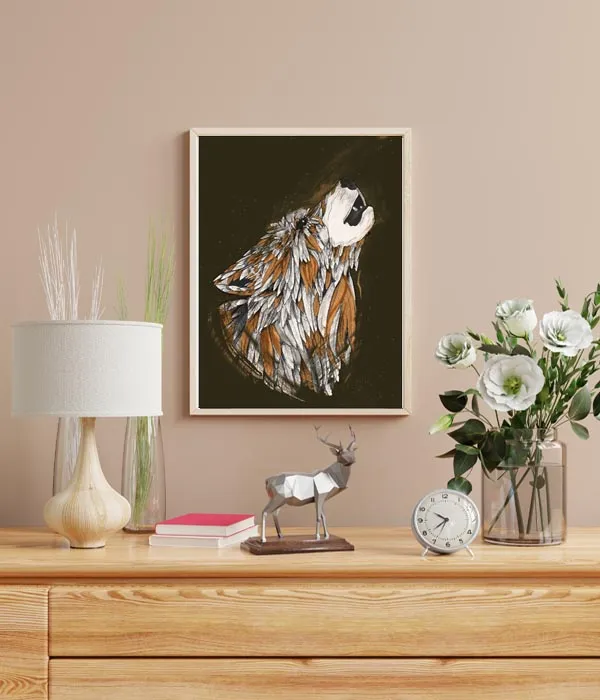 feathered-wolf-plakat-40x60-cm-stan-nowy
