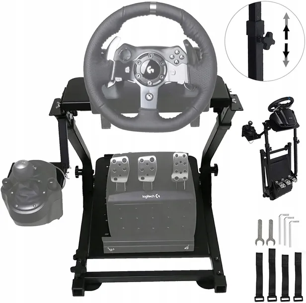 stojak-do-kierownic-logitech-g27-g29-thrustmaster-stan-nowy