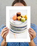 makaroniki-macaroon-plate-stack-plakat-premium-3-stan-nowy
