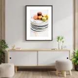 makaroniki-macaroon-plate-stack-plakat-premium-3-stan-nowy