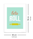 typographic-lets-roll-plakat-premium-40x50-cm-stan-nowy
