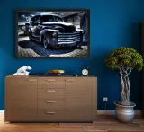 stare-auto-plakat-100x70-cm-stan-nowy