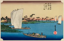 scattered-pine-trees-by-the-tone-river-hiroshige
