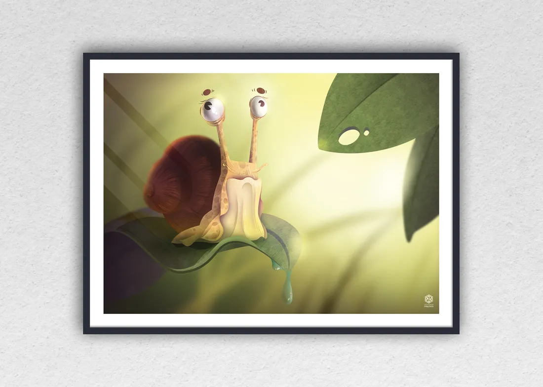 slimak-plakat-100x70-cm